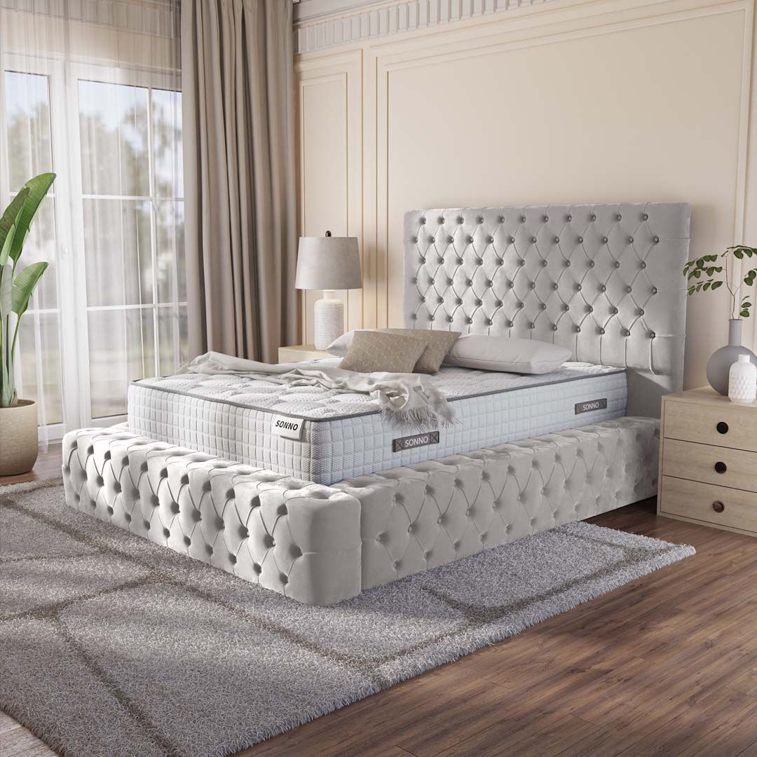 Ambassador Upholstered Ottoman Bed