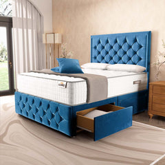 Blue Plush Velvet