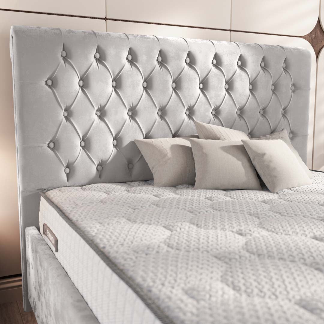 Berlin Upholstered Ottoman Bed