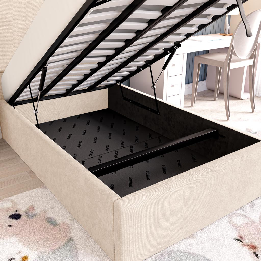 Cairo Kids Upholstered Ottoman Bed