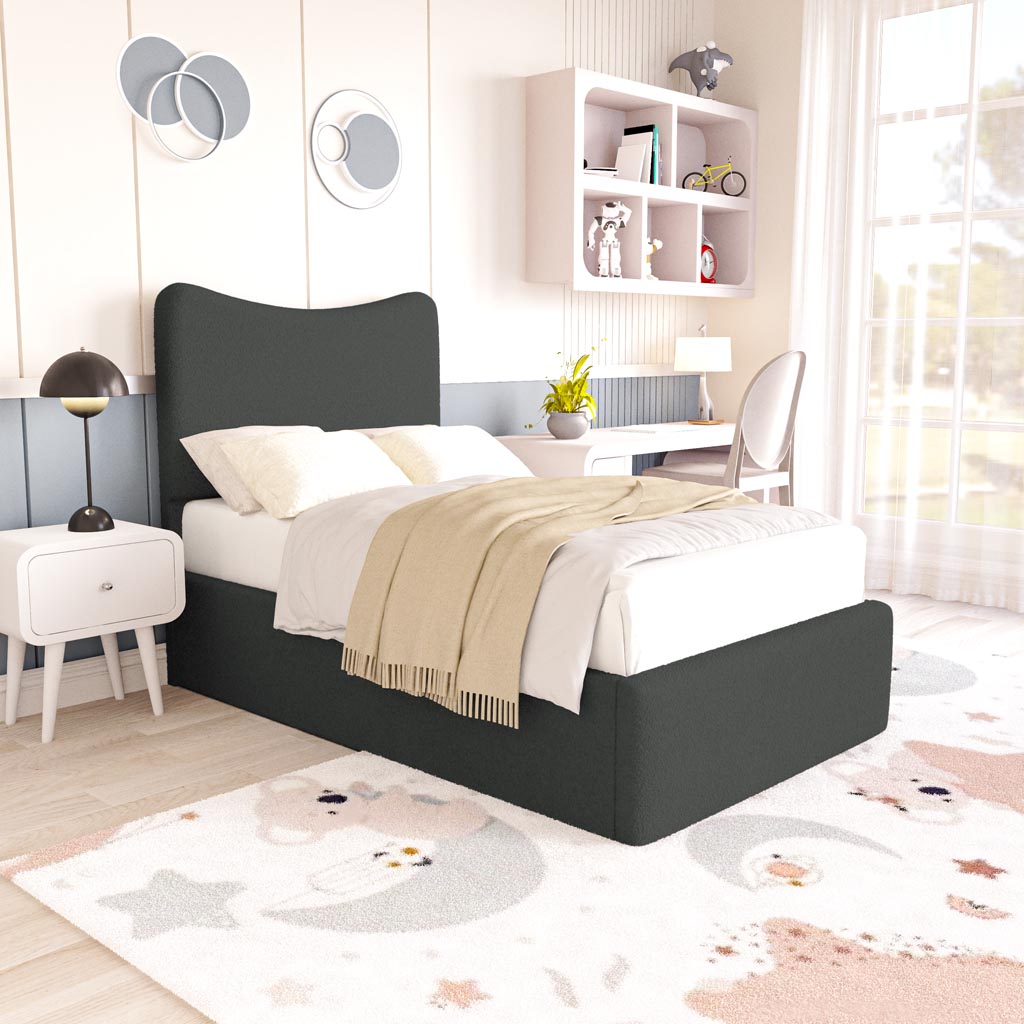 Cairo Kids Upholstered Ottoman Bed