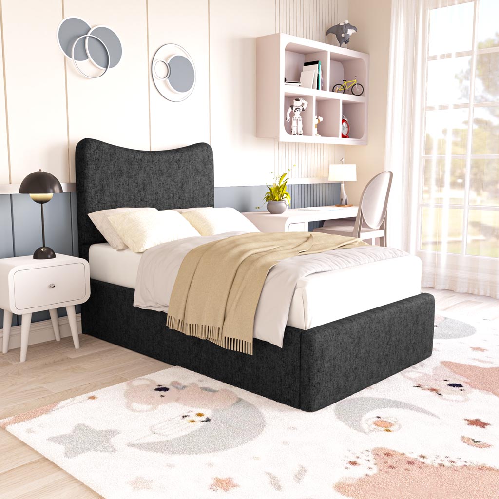 Cairo Kids Upholstered Ottoman Bed