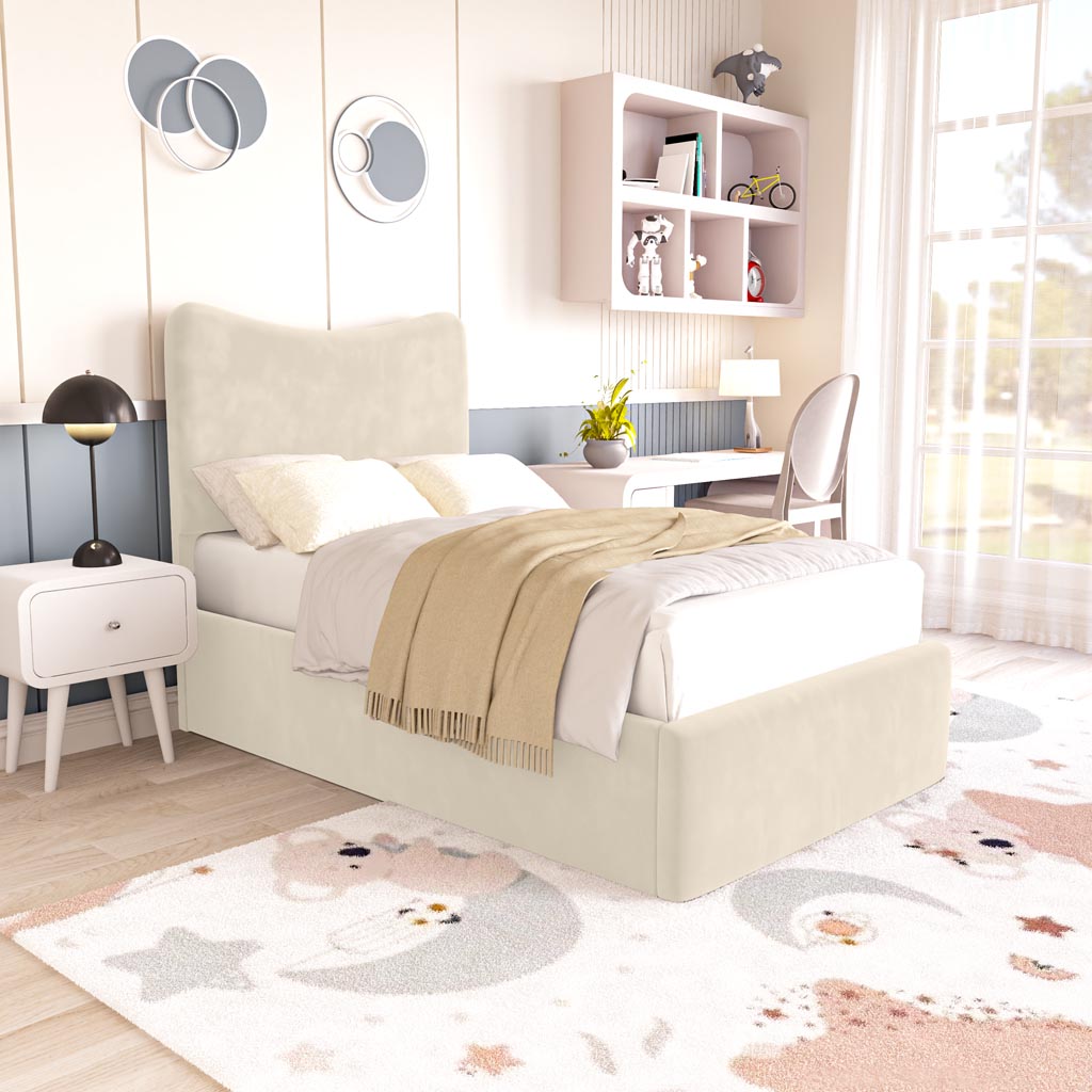 Cairo Kids Upholstered Ottoman Bed