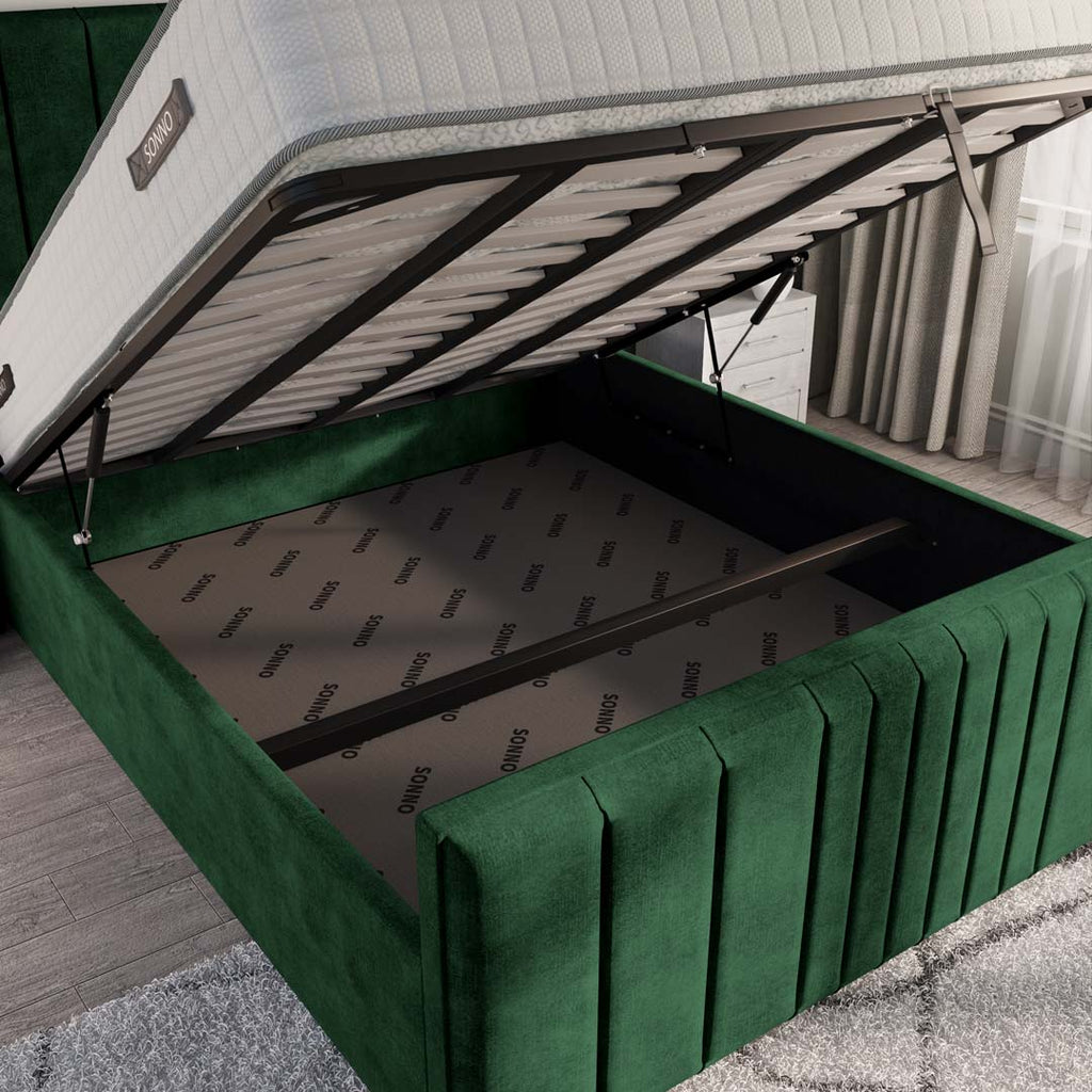 Cambridge Upholstered Ottoman Bed