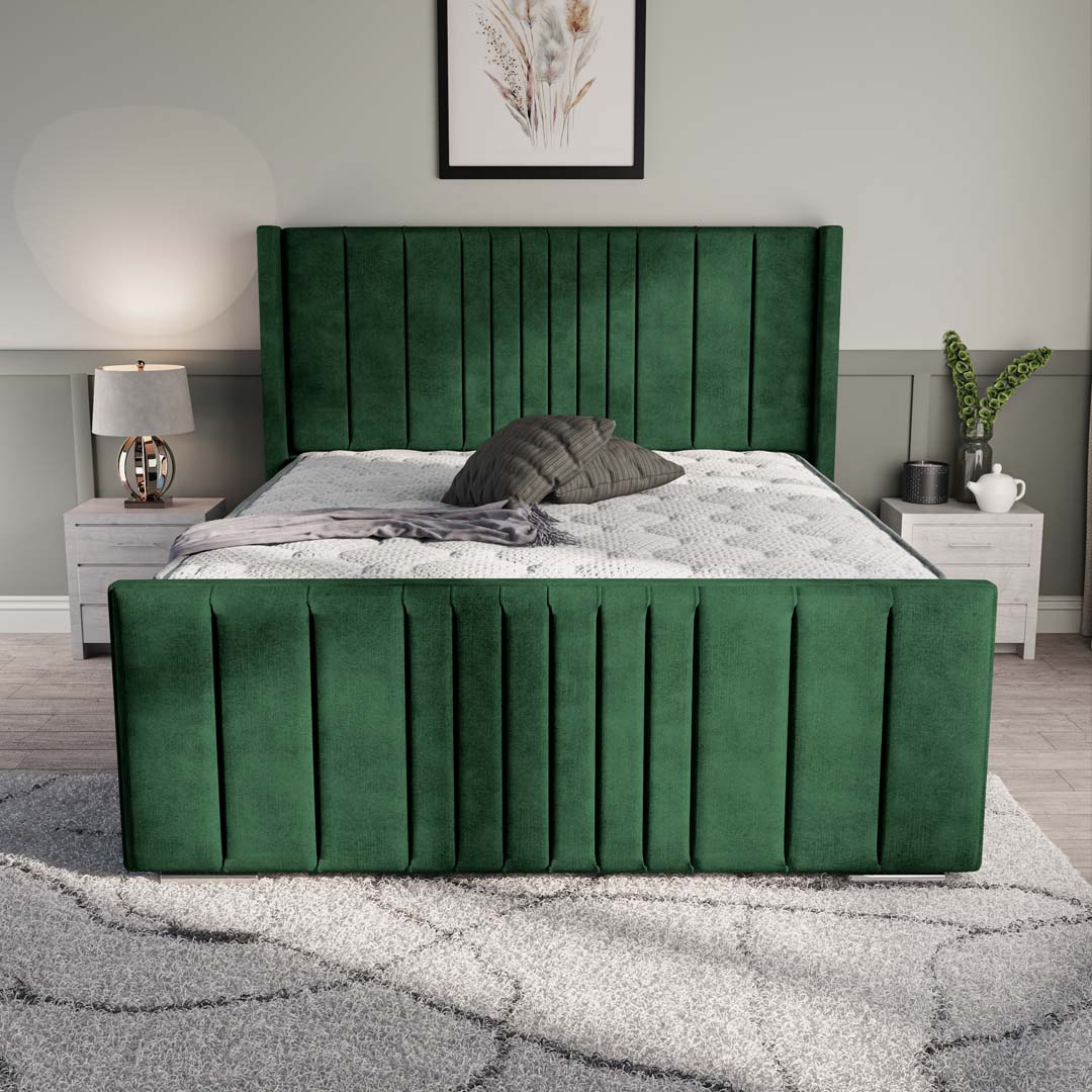 Cambridge Upholstered Ottoman Bed