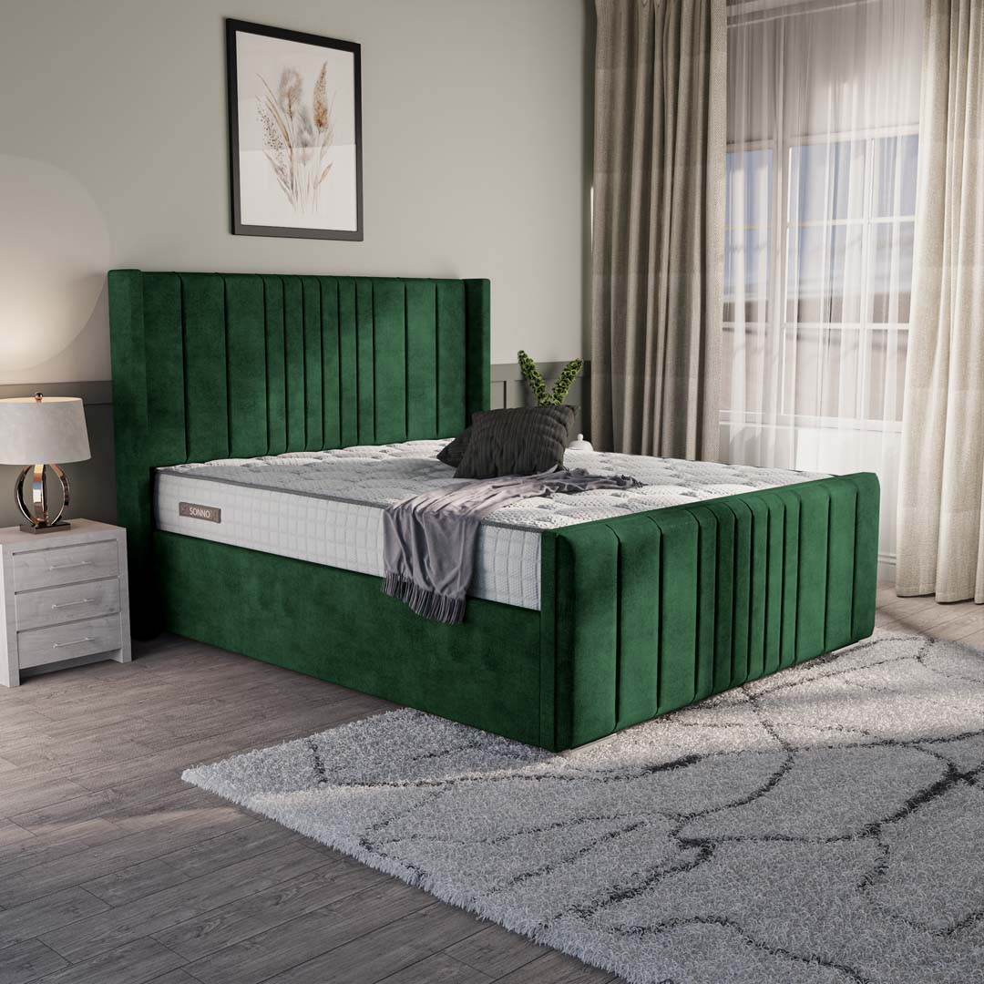 Cambridge Upholstered Ottoman Bed