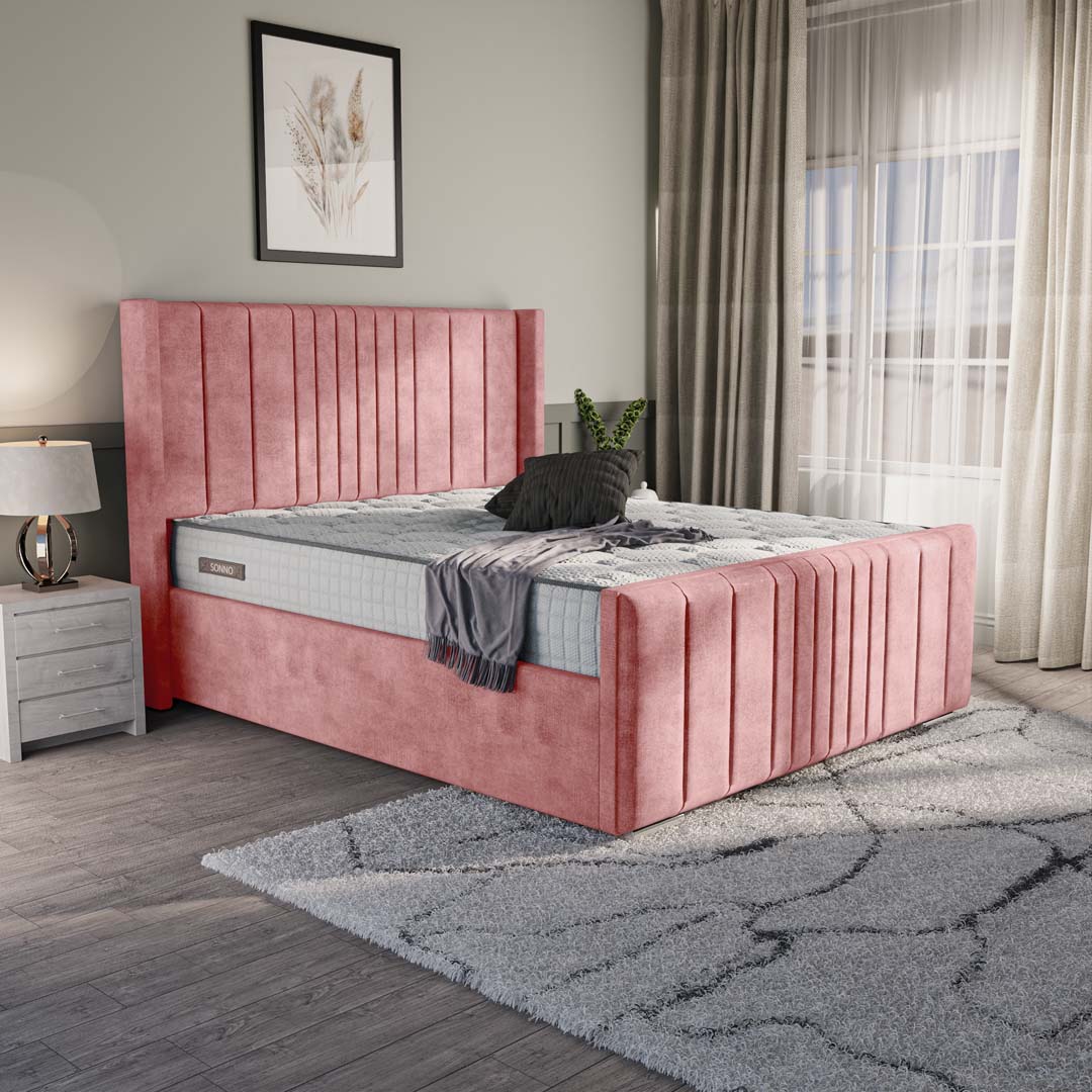 Cambridge Upholstered Ottoman Bed
