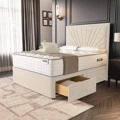 Cream Plush Velvet