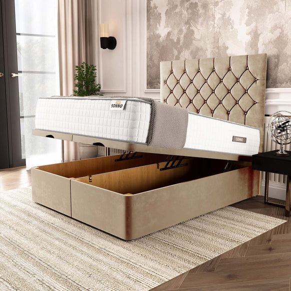Seville Chesterfield Ottoman Divan Bed