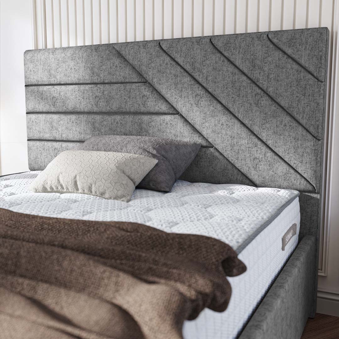 Chicago Upholstered Ottoman Bed