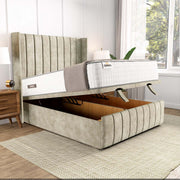 Cidra Wingback Ottoman Divan Bed