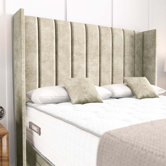 Cidra Wingback Ottoman Divan Bed