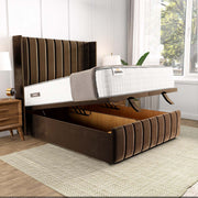 Cidra Wingback Ottoman Divan Bed