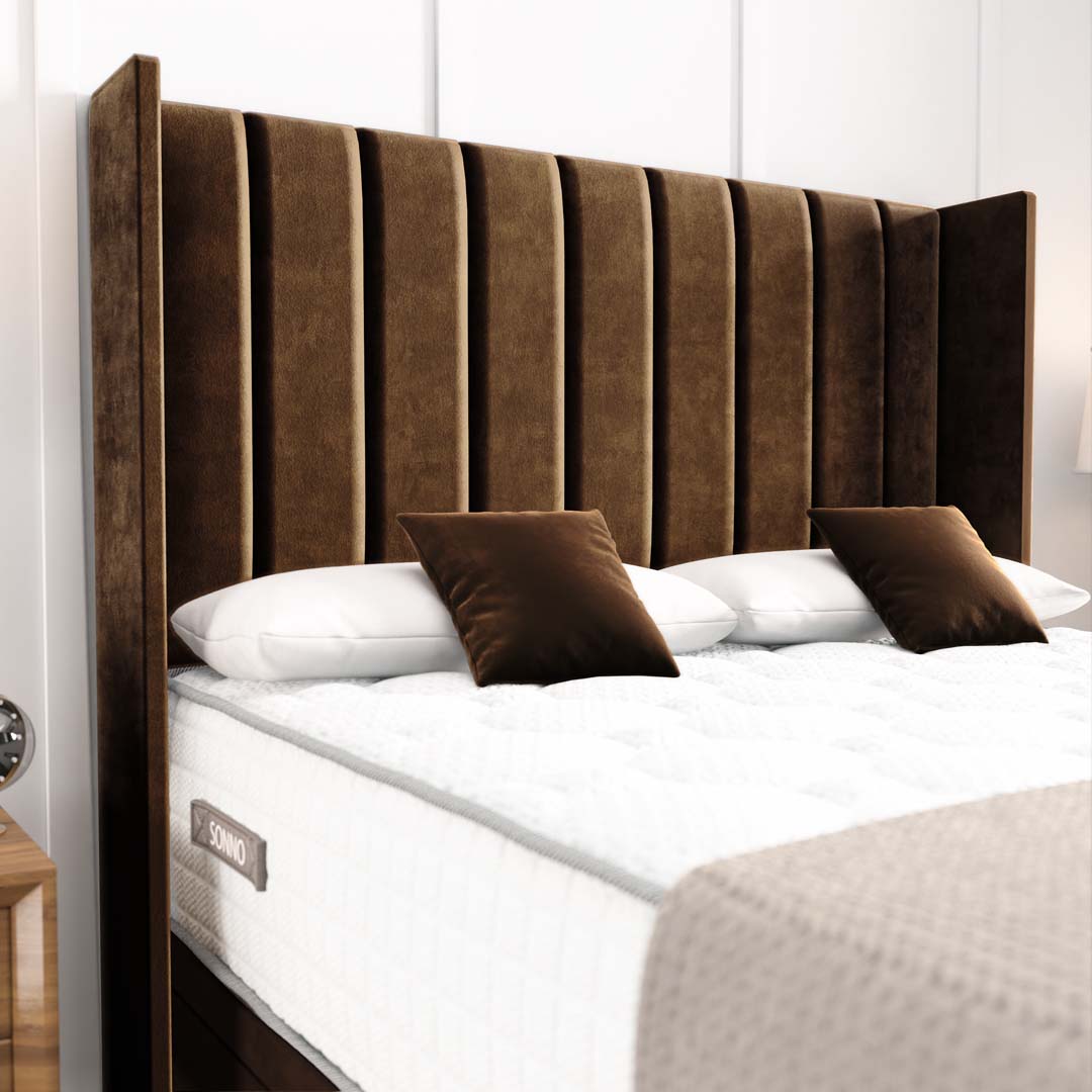 Cidra Wingback Ottoman Divan Bed