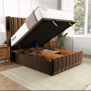 Cidra Wingback Ottoman Divan Bed