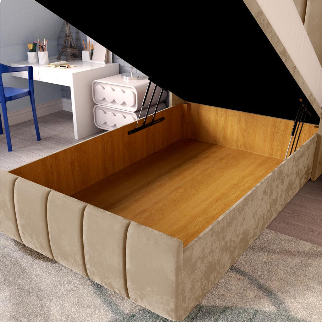 Cidra Kids Wingback Ottoman Divan Bed