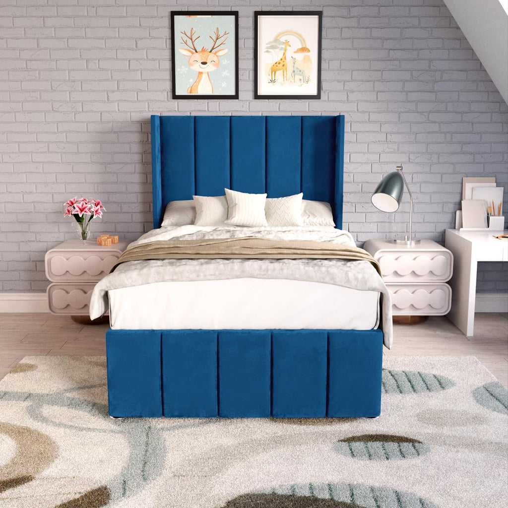 Cidra Kids Wingback Ottoman Divan Bed