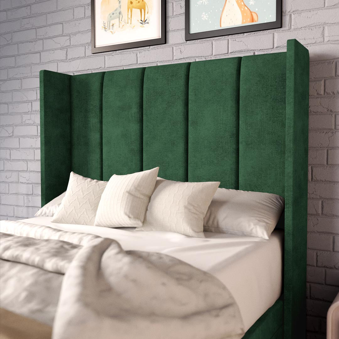 Cidra Kids Wingback Ottoman Divan Bed