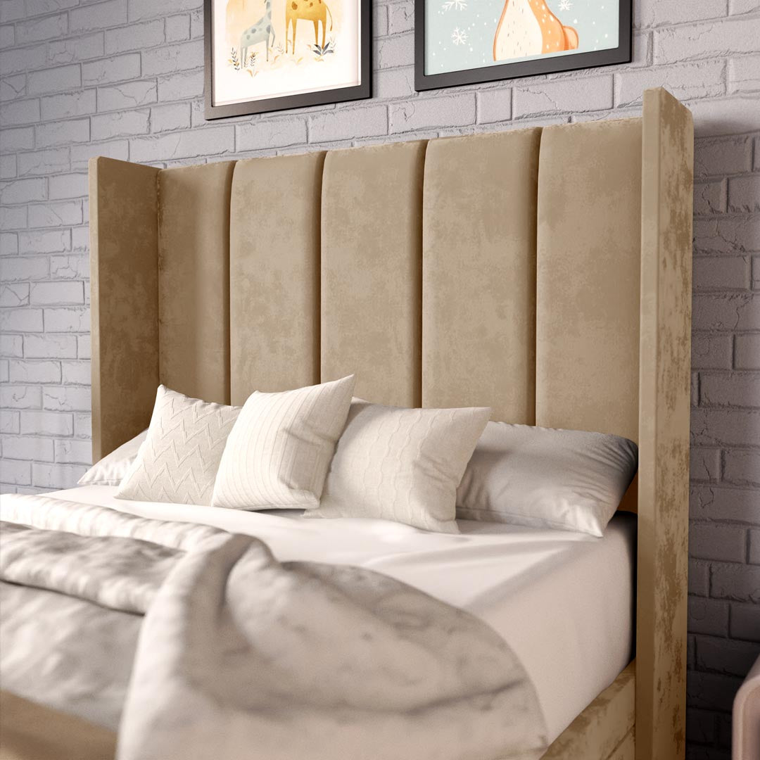 Cidra Kids Wingback Ottoman Divan Bed