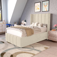 Cream Plush Velvet