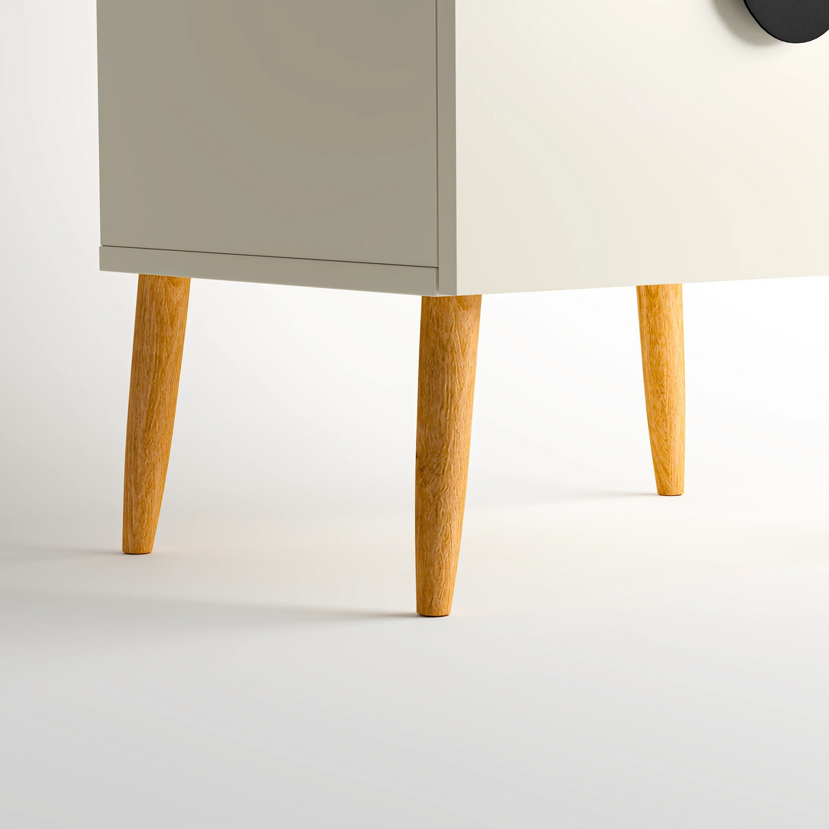 Florence Bedside Table - Taupe
