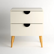 Florence Bedside Table - Taupe