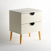 Florence Bedside Table - Taupe