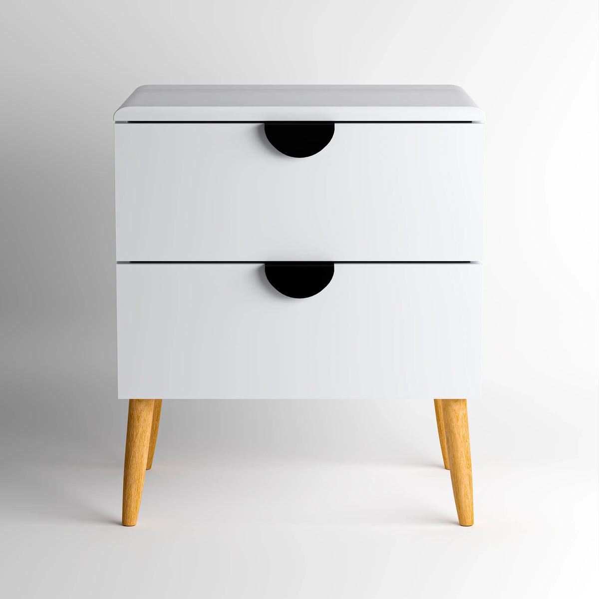 Florence Bedside Table - White