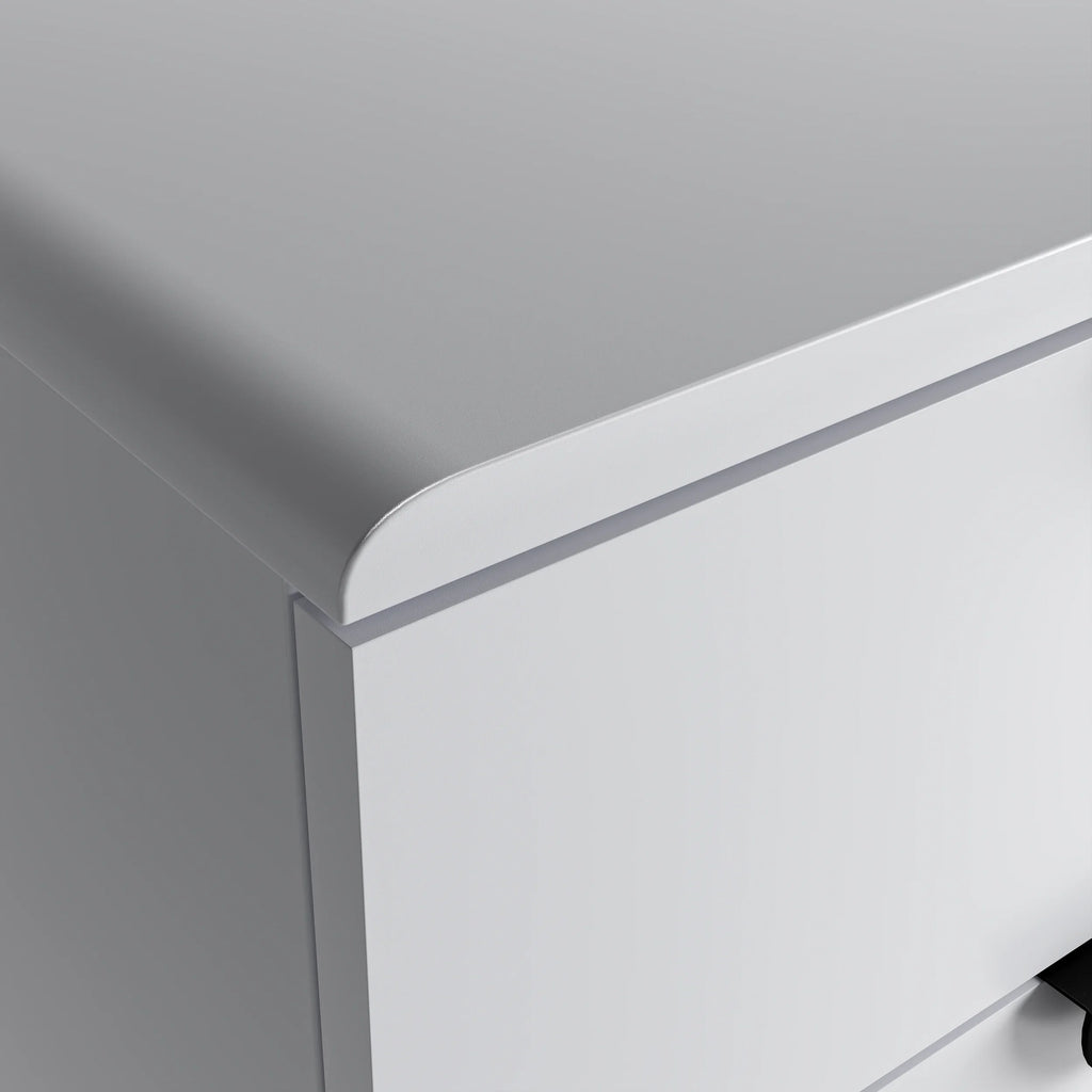 Florence Bedside Table - White