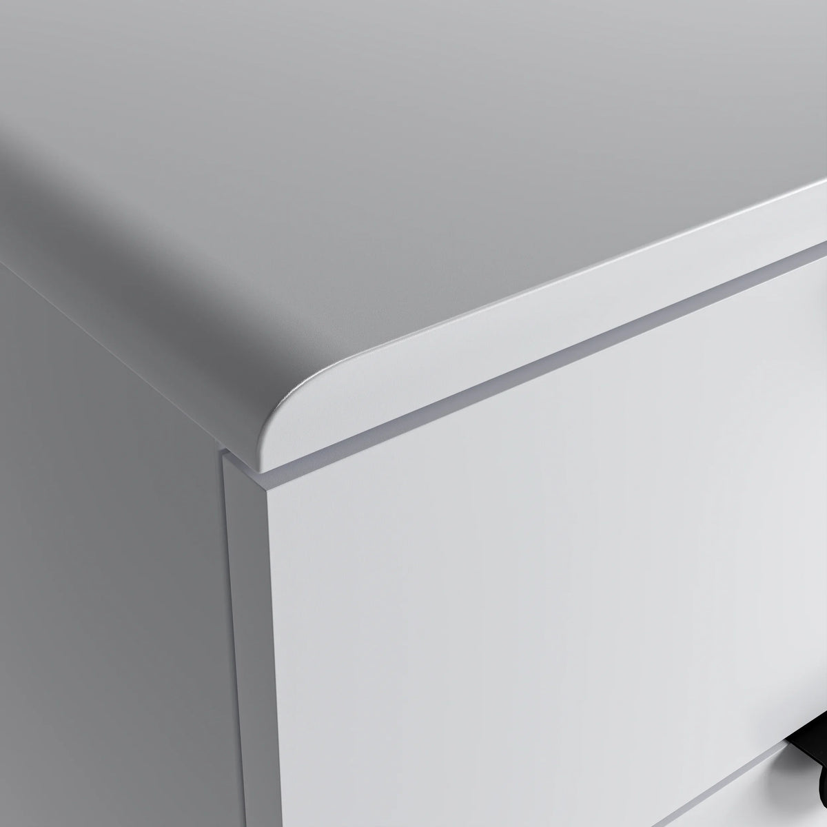Florence Bedside Table - White