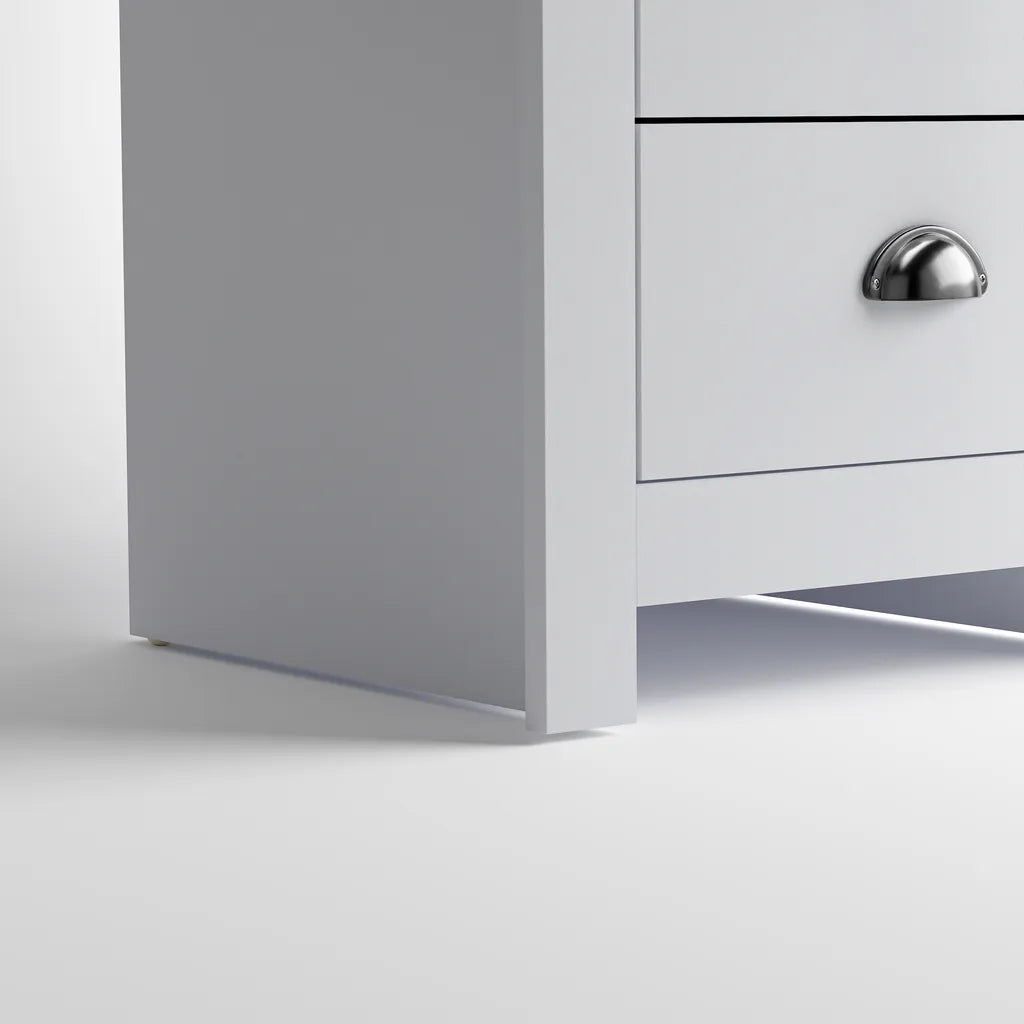 Chelsea Bedside Table - White