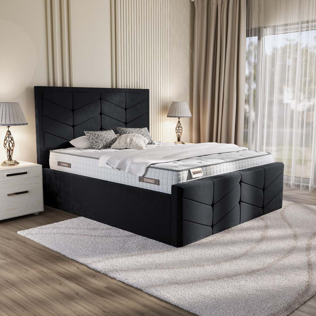 Lancaster Upholstered Ottoman Bed