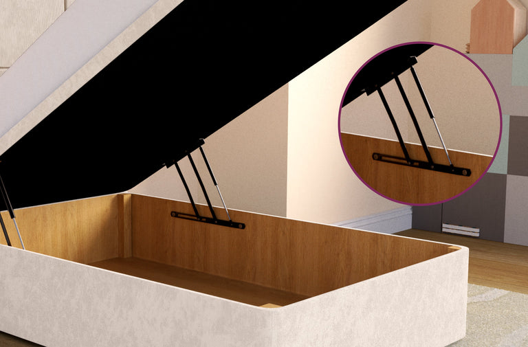 Gas-Lift Opening Mechanism