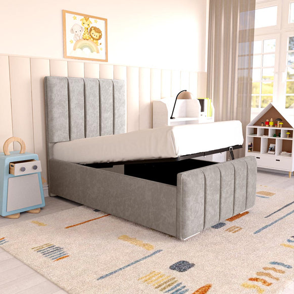 Lisbon Kids Upholstered Ottoman Bed