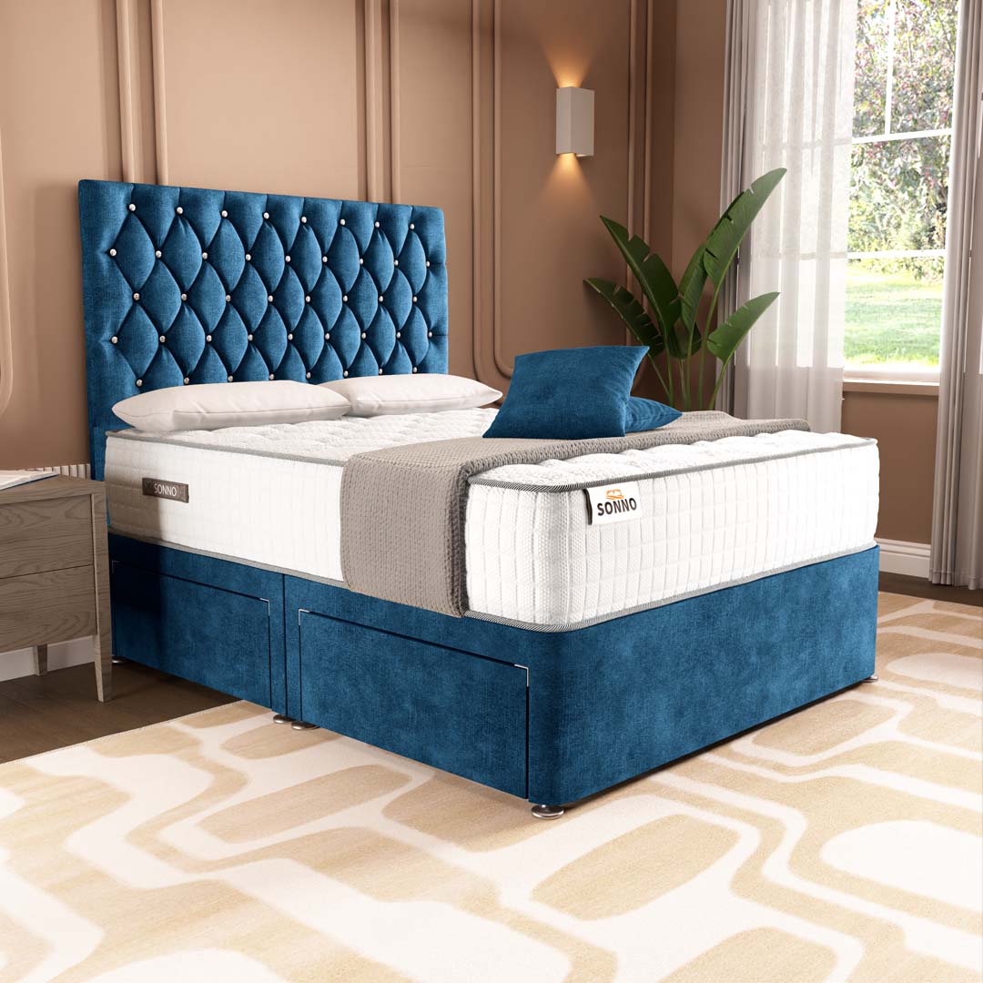 London Chesterfield Divan Bed