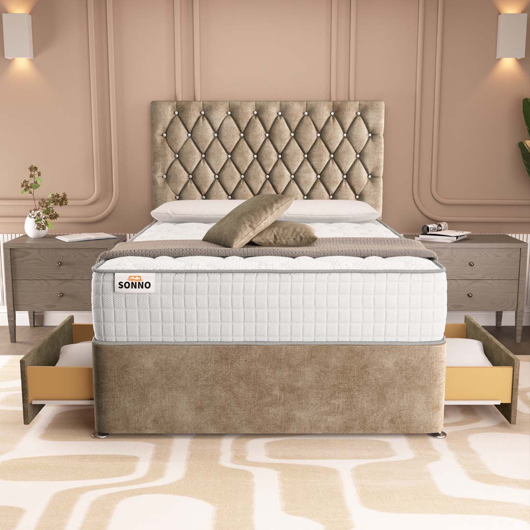 London Chesterfield Divan Bed