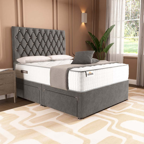 London Chesterfield Divan Bed