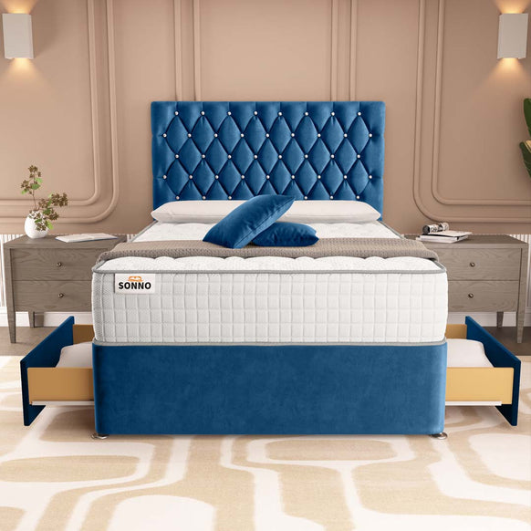 London Chesterfield Divan Bed