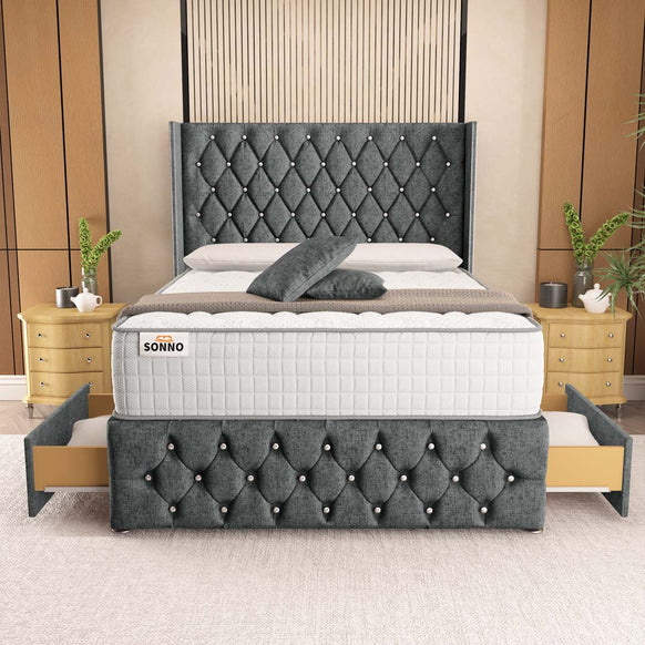 Luxor Wingback Divan Bed