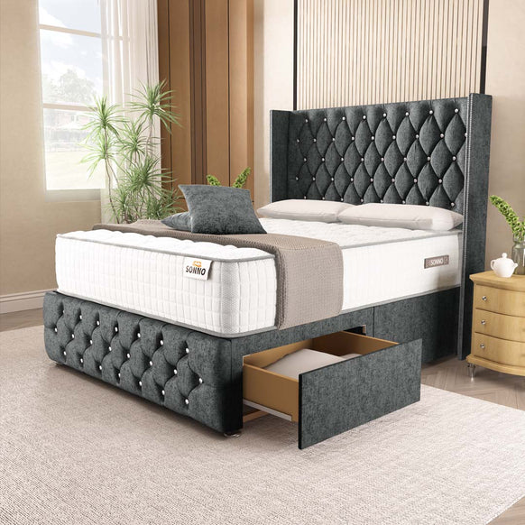 Luxor Wingback Divan Bed