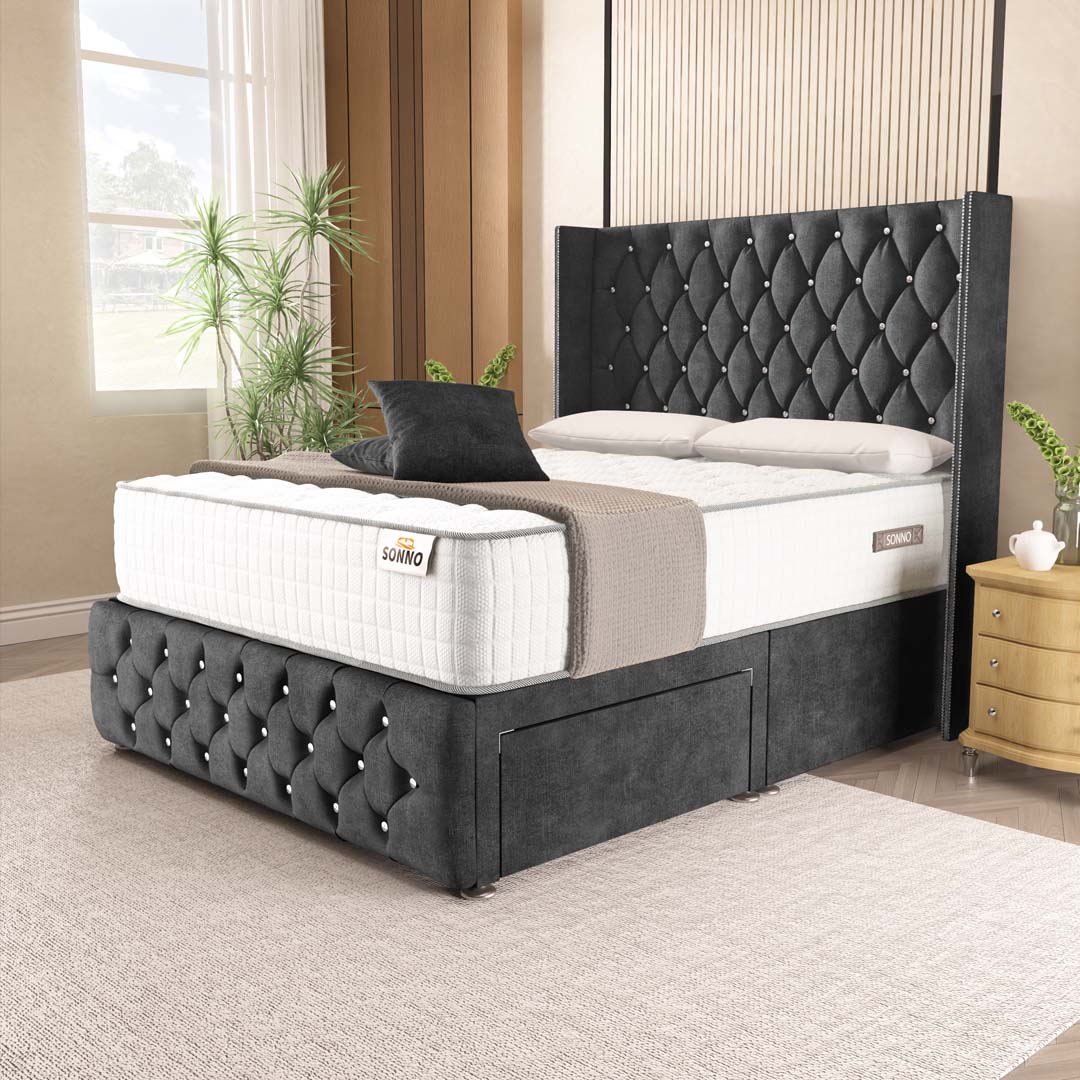 Luxor Wingback Divan Bed