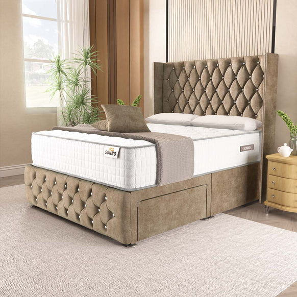 Luxor Wingback Divan Bed
