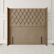 Luxor Wingback Floor Standing Headboard