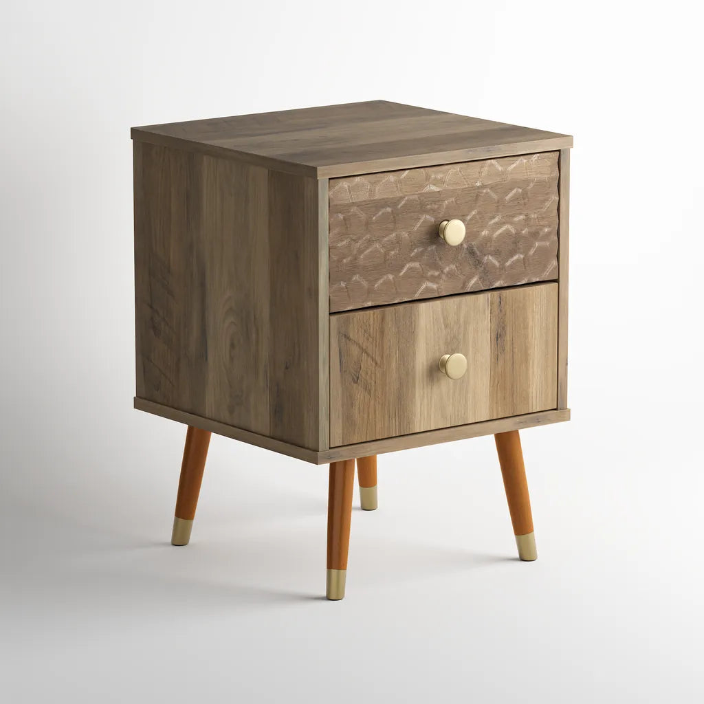 Sorento Bedside Table - Natural