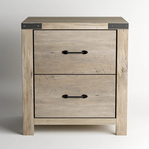 Ashford Bedside Table - Ashgrey