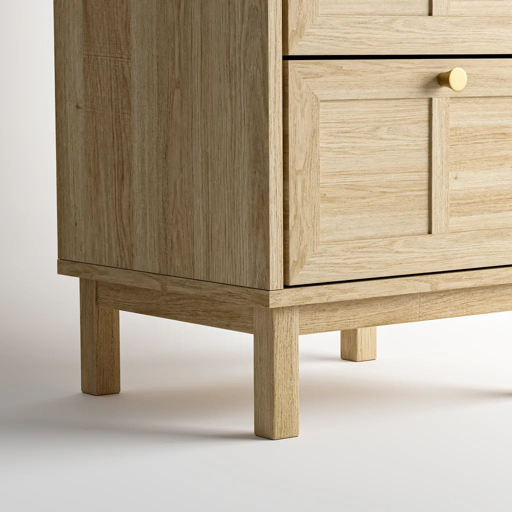 Arlo Bedside Table - Natural