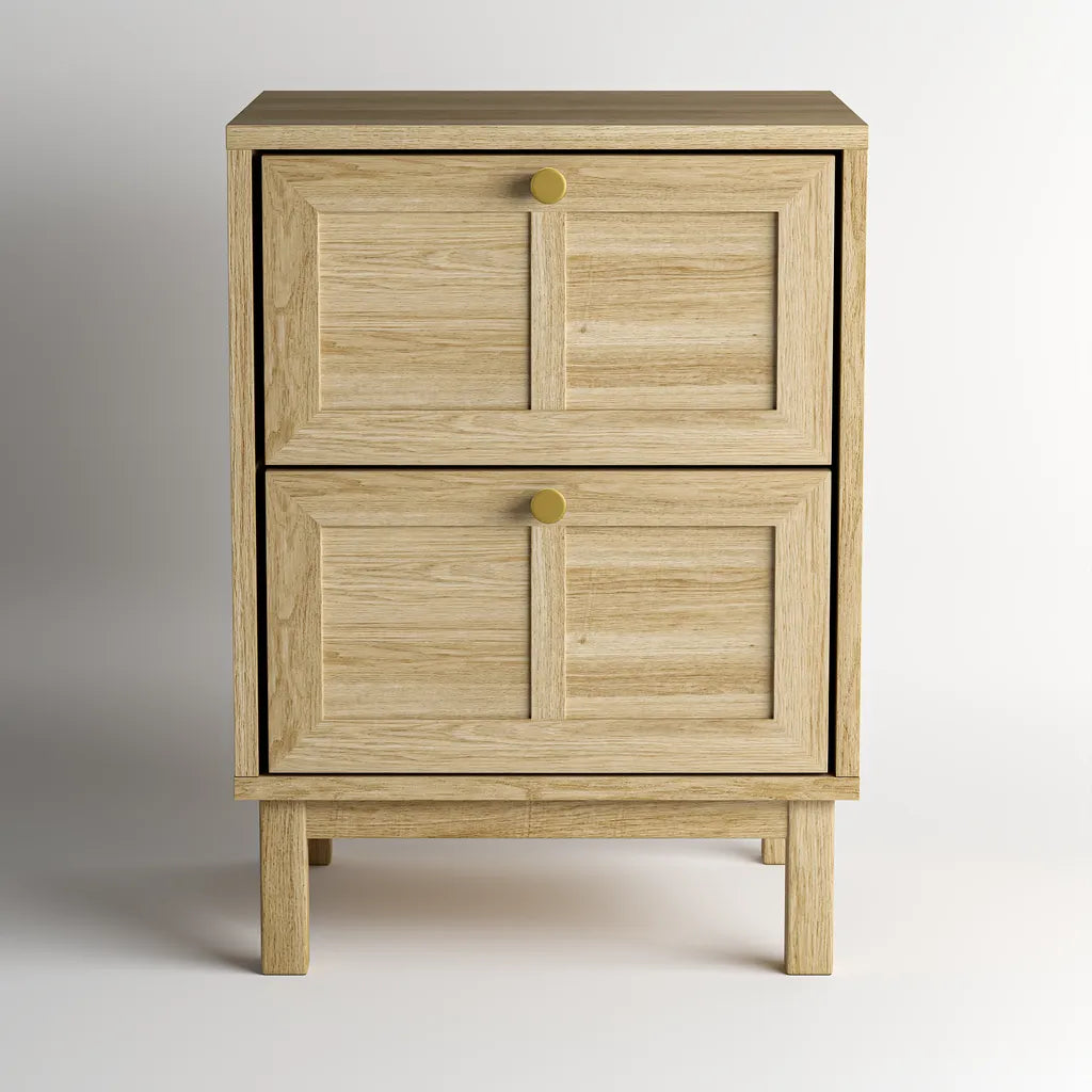 Arlo Bedside Table - Natural