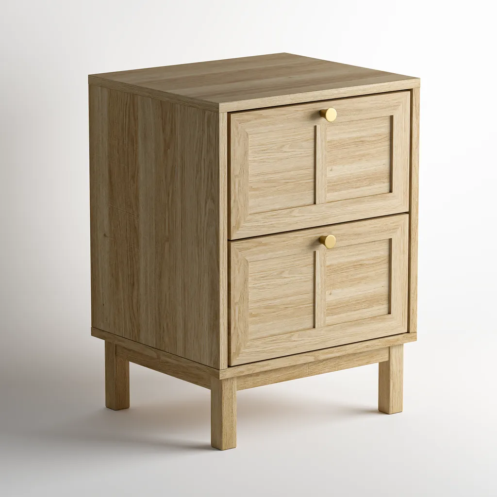 Arlo Bedside Table - Natural