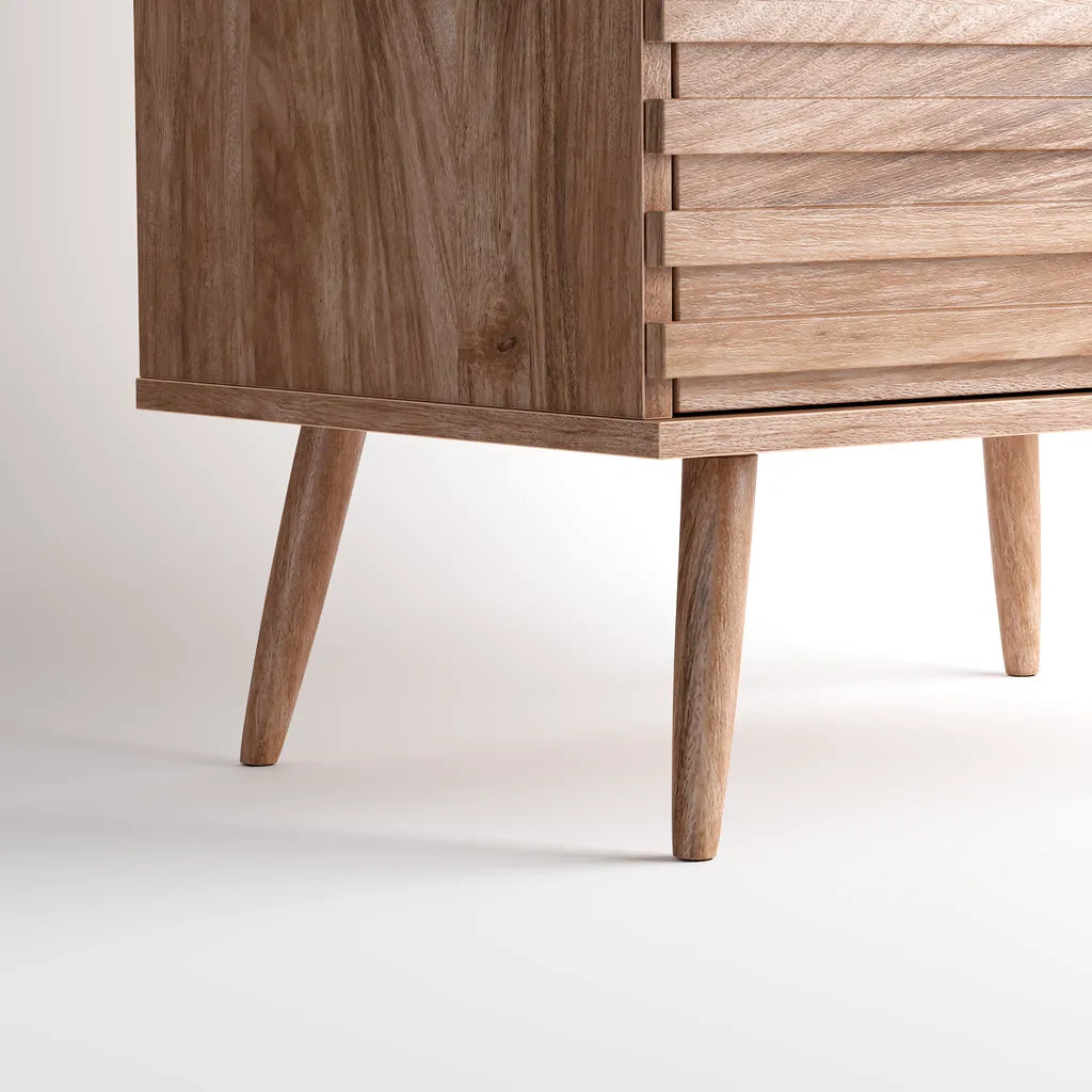 Isla Bedside Table - Natural