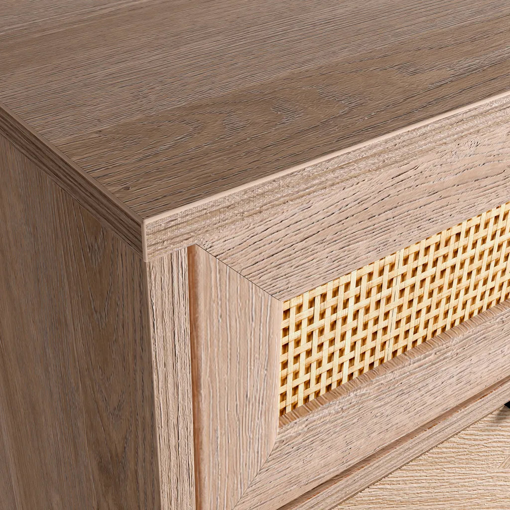 Mayfair Bedside Table - Natural